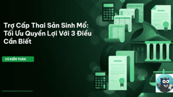 trợ cấp thai sản sinh mổ