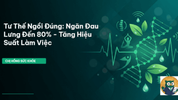 tư thế ngồi đúng