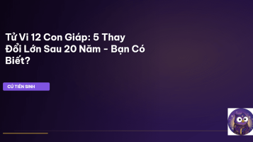 tử vi 12 con giáp