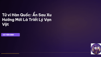 tử vi hàn quốc