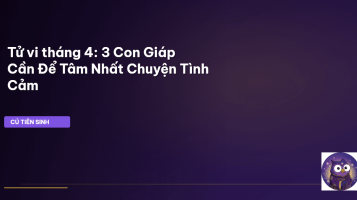 tử vi tháng 4