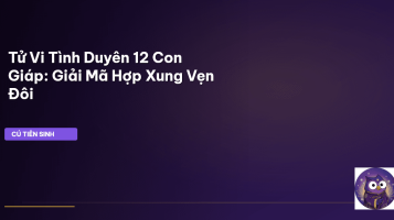 tử vi tình duyên