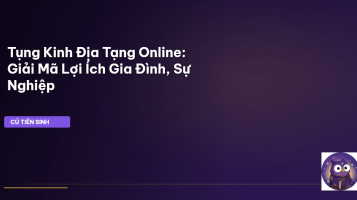 tụng kinh Địa Tạng online