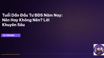 Tuổi Dần đầu tư bất động sản