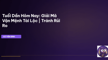 tử vi tuổi Dần