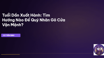 hướng xuất hành tuổi Dần