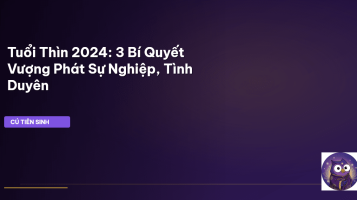 Tuổi Thìn 2024