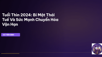 vận hạn tuổi Thìn 2024