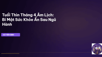 phong thủy tuổi Thìn