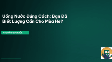 uống đủ nước