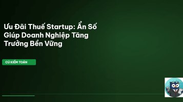 ưu đãi thuế startup