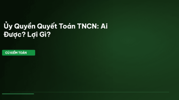 ủy quyền quyết toán TNCN