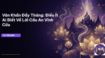văn khấn cúng đầy tháng