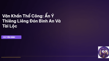 văn khấn Thổ Công