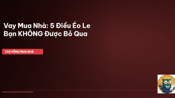 vay mua nhà