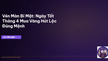 ngày tốt tháng 4