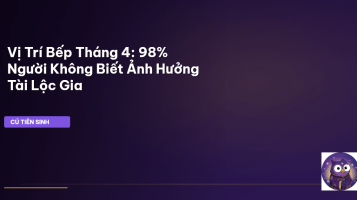phong thủy nhà bếp