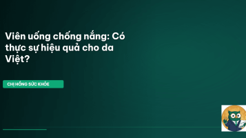 viên uống chống nắng