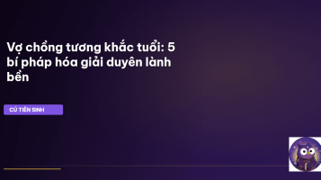hóa giải tương khắc tuổi