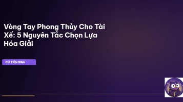 vòng tay phong thủy