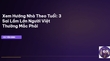 xem hướng nhà theo tuổi