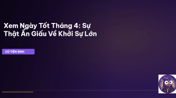 xem ngày tốt tháng 4