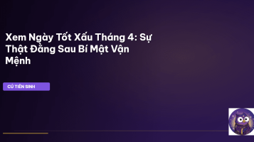 xem ngày tốt xấu
