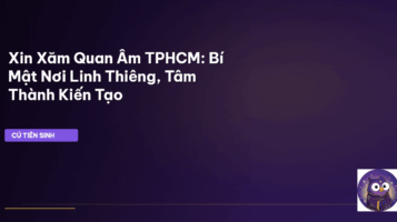 xin xâm quan âm TPHCM