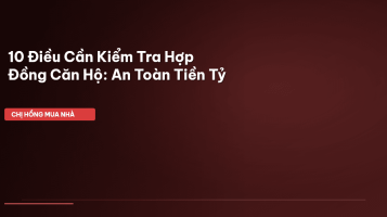 hợp đồng mua bán căn hộ