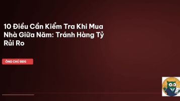 mua nhà giữa năm