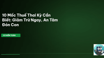 thuế thai kỳ