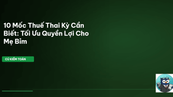 thuế thai kỳ