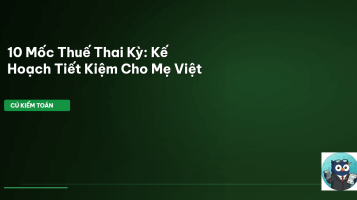 mốc thuế thai kỳ