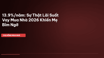 lãi suất vay mua nhà 2026