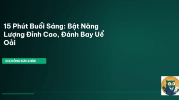 routine buổi sáng
