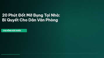 đốt mỡ bụng tại nhà