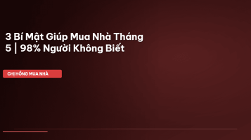 mua nhà tháng 5