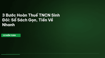 hoàn thuế TNCN sinh đôi