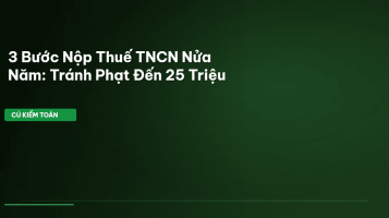 thuế tncn nửa năm