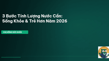 uống đủ nước
