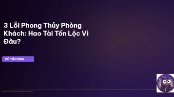 phong thủy phòng khách