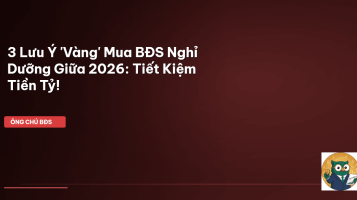 bđs nghỉ dưỡng