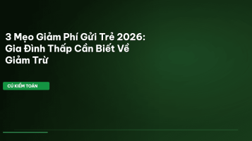 giảm phí gửi trẻ 2026