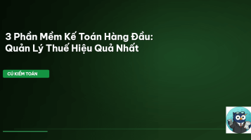 phần mềm kế toán