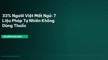 chữa mất ngủ không dùng thuốc