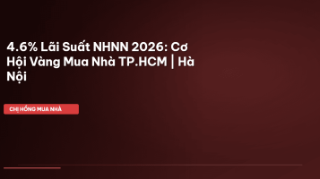 lãi suất vay mua nhà 2026