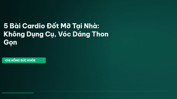 cardio đốt mỡ tại nhà