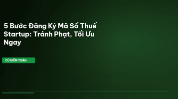 đăng ký mã số thuế startup