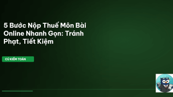 thuế môn bài online