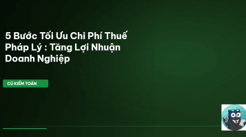 tiết kiệm chi phí thuế